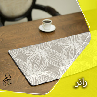 رانر مخمل لمینت دار (مخمل کوبیده) ایران خاتون طرح سنتی کد 87