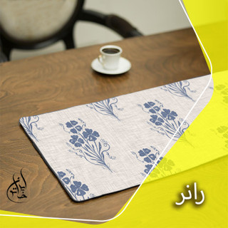 رانر مخمل لمینت دار (مخمل کوبیده) ایران خاتون طرح سنتی کد 89